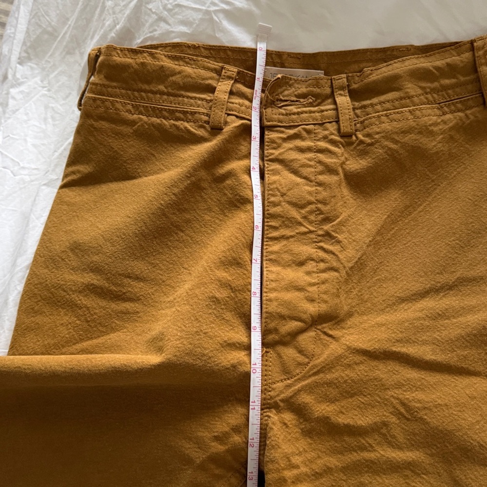Jesse Kamm Cotton Canvas Pants in Tan - Picture 7 of 11